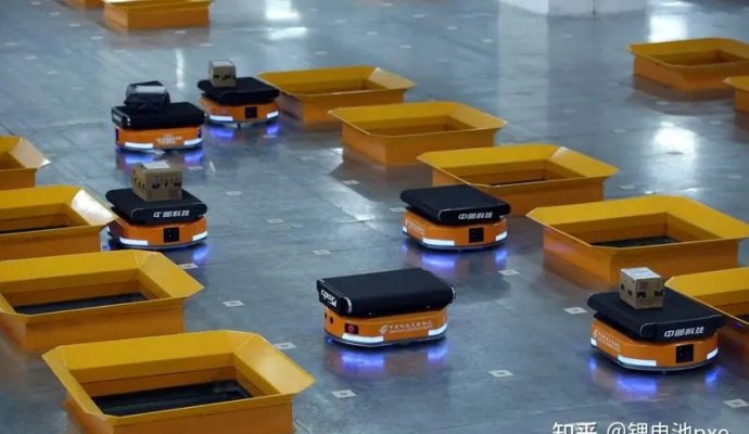 AGV系統擁抱互聯網（無線充電）