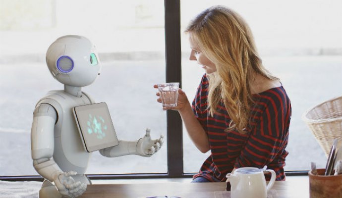 智能服務機器人被賦予情感后會如何工作（一）（無線充電）