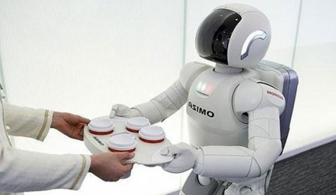 商用服務機器人前景廣闊（無線充電）