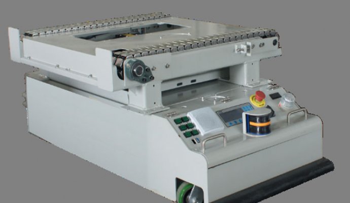 AGVd的自動化和靈活性（無線充電）