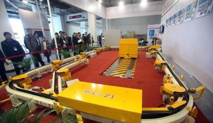 AGV是產業轉型的新途徑（無線充電）