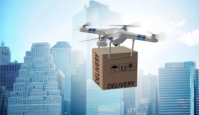 無人機在快遞物流的市場優勢（無線充電）