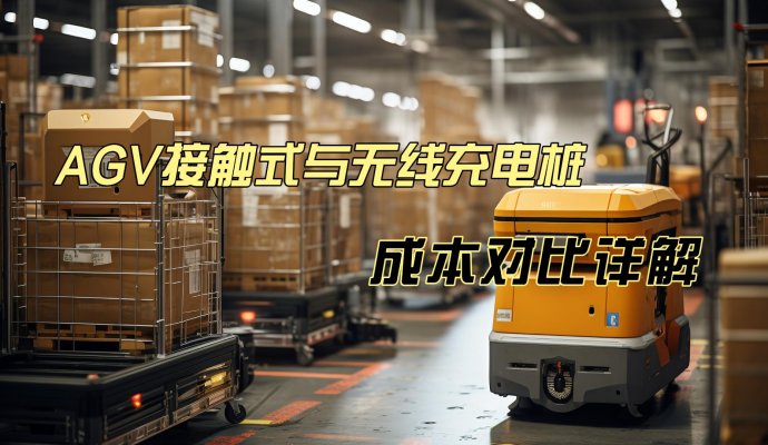 邁向無線時(shí)代：AGV接觸式與無線充電樁成本對(duì)比詳解（無線充電）