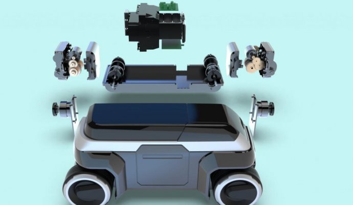 什么是四輪巡檢機器人？充電方式介紹（無線充電）