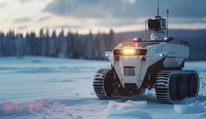 救援機器人類型及其應用環境（無線充電）