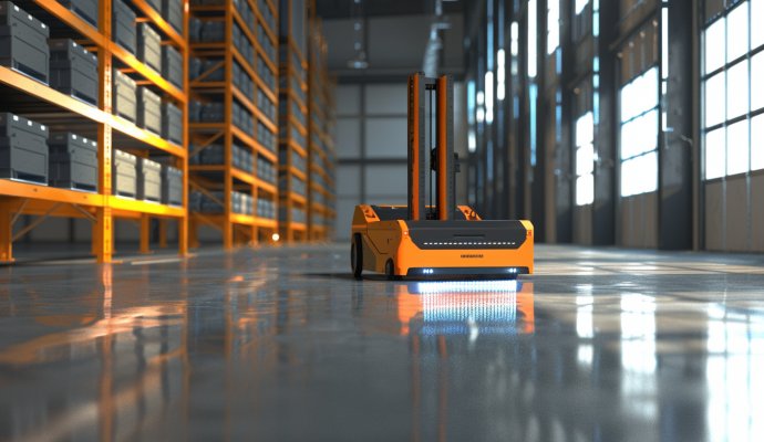 魯渝能源伸縮式AGV智能充電站：全方位安全保護(hù)，助力智能物流新高度