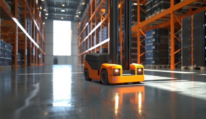 5G與物聯(lián)網(wǎng)賦能，開啟AGV/AMR小車無線充電新時代