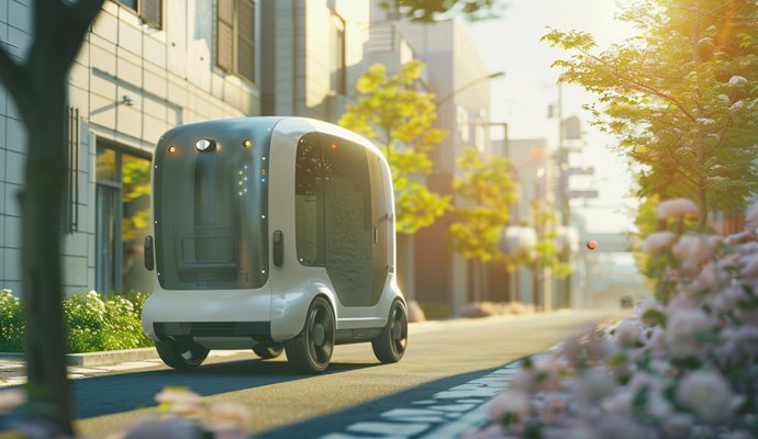 公園巡檢機器人：智慧城市的戶外管家（無線充電）