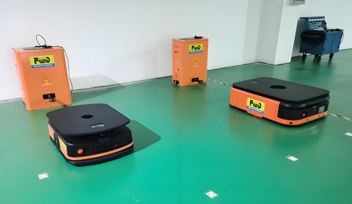 AGV 智能接觸式充電機-未來工業自動化充電的高效選擇