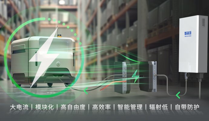 全球AGV無線充電市場加速擴張，動態充電技術引領工業自動化變革