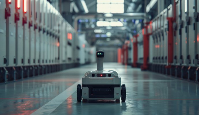 無(wú)線充電賦能，解鎖無(wú)人安防機(jī)器人新體驗(yàn)